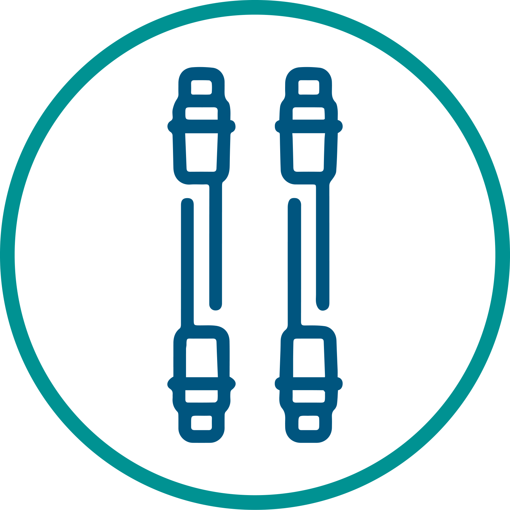 UHPLC Columns White Icon