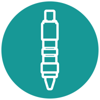 Guard Column Teal Icon