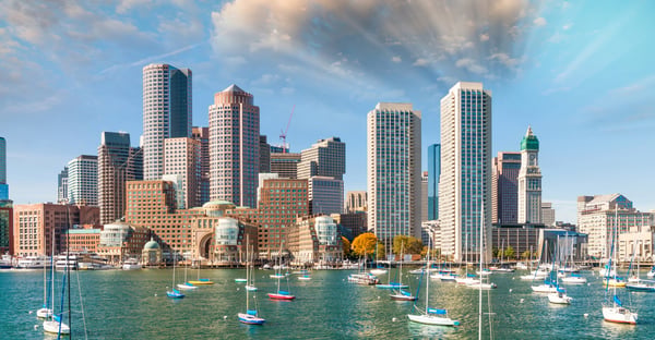 Boston MA Skyline