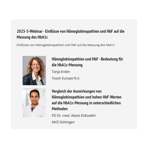 Webinar - Einfluesse von Haemoglobinopathien und HbF auf die Messung des HbA1c (GE)