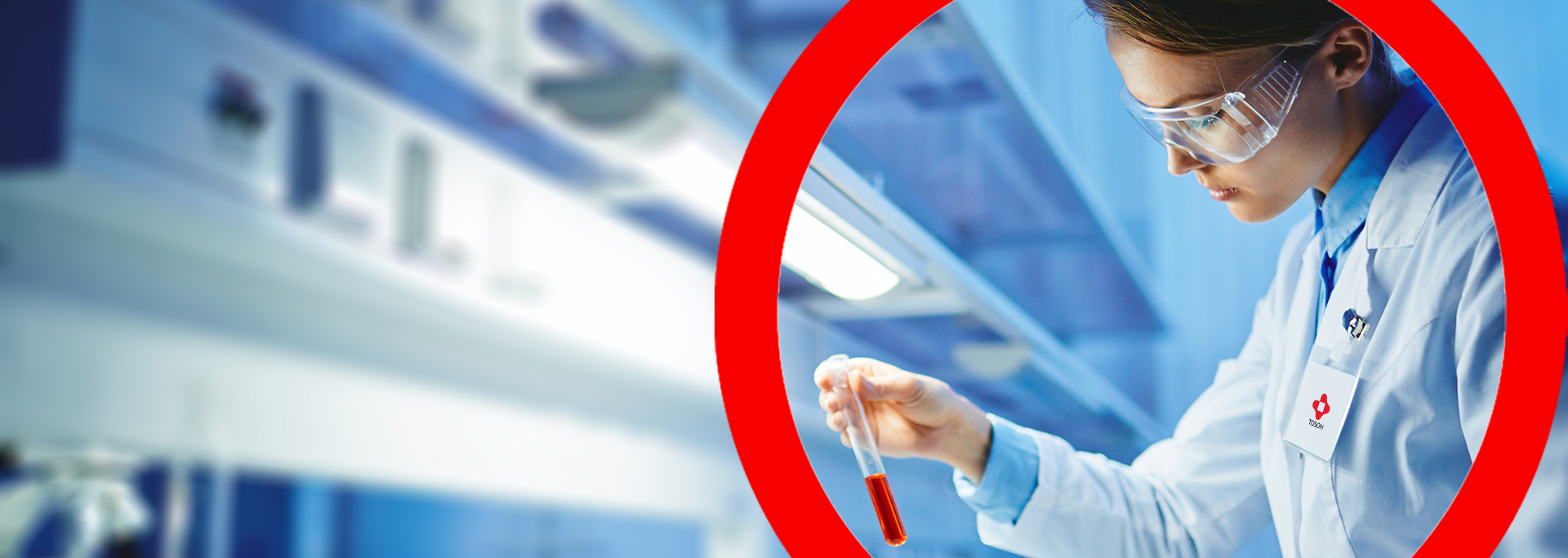 Banner - Person in the Lab