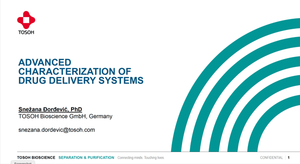 ADVANCED CHARACTERIZATION OF DRUG DELIVERY SYSTEMS