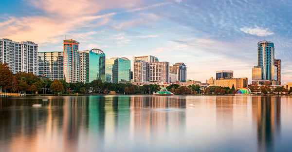 Orlando FL Reflective Skyline
