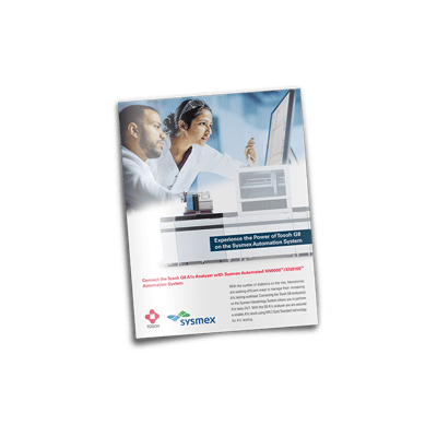 Diagnostics - US - G8 Sysmex Brochure 2